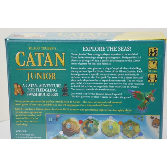 Catan Junior Board Game CN3025 SEALED - Picture 8 of 14